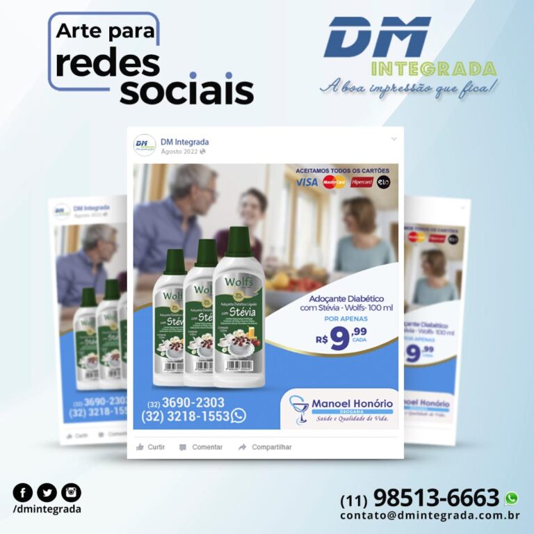 Social Media - Portfólio 39 - DM integrada