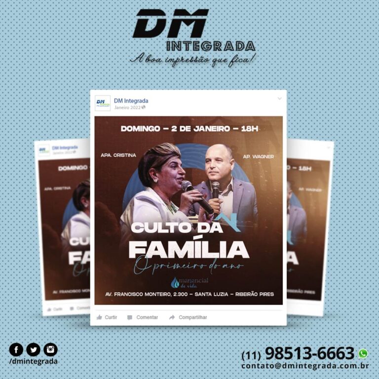 Social Media - Portfólio 40 - DM integrada